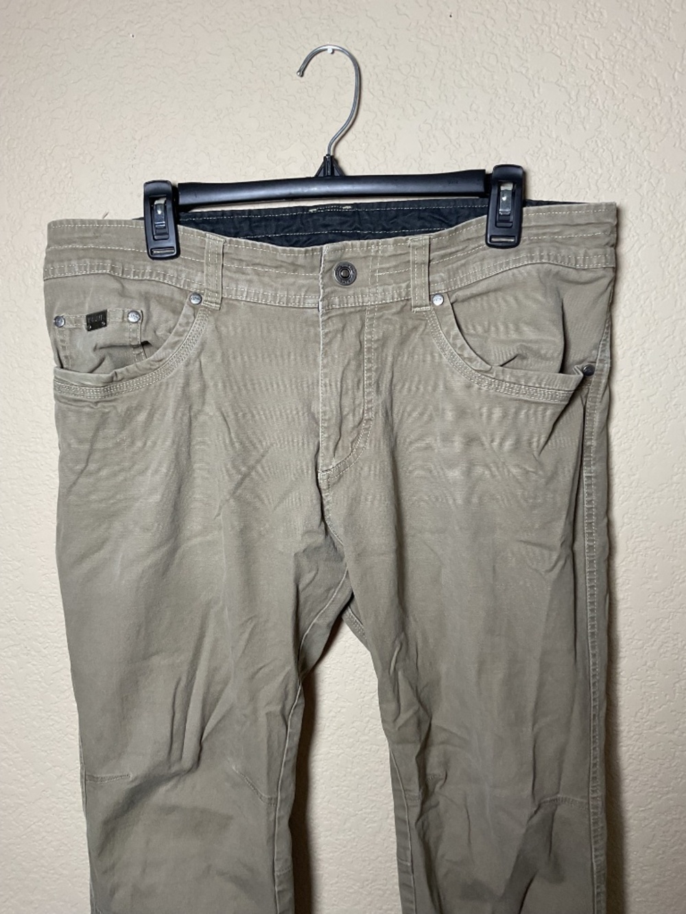 KUHL Mens 36X30 Tan Revolver Pants Utility Hiking Camping Cargo Outdoors - Picture 2 of 9